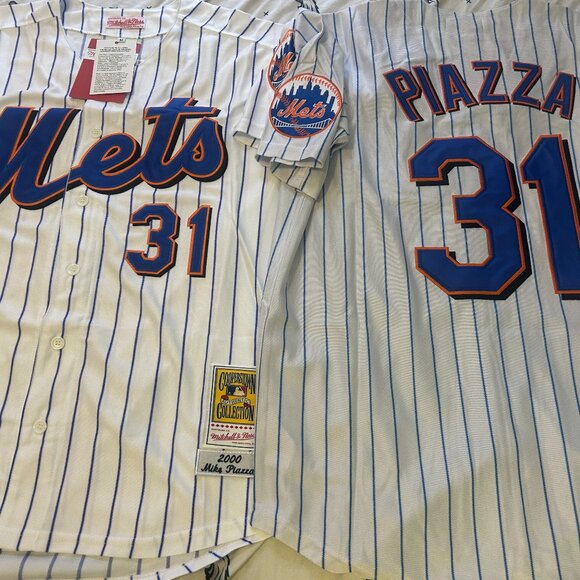 Mitchell & Ness Other - 2000 NEW YORK METS MIKE PIAZZA Men's JERSEY M,L,XL,2X by Mitchell & Ness NWT